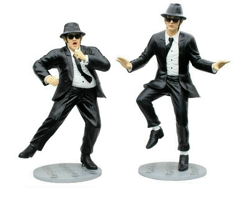 Life Size Dancing Blues Brothers Statues