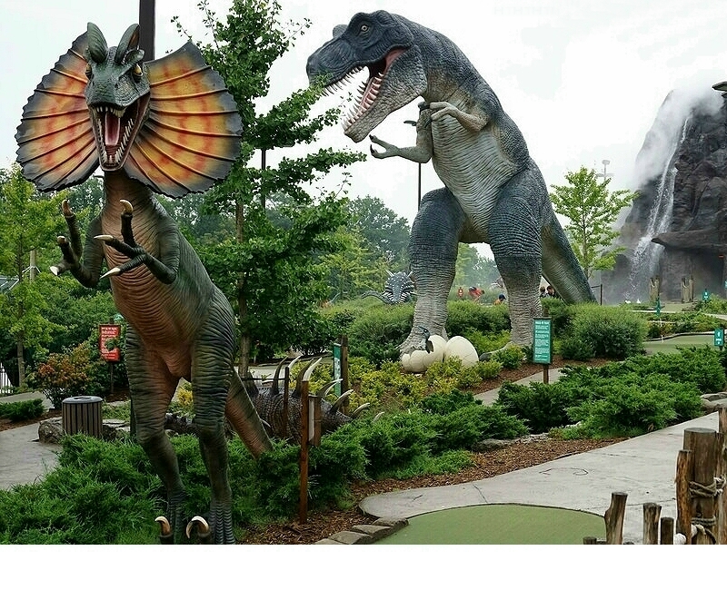 Life Size Fiberglass Dinosaur Replicas - Custom Made