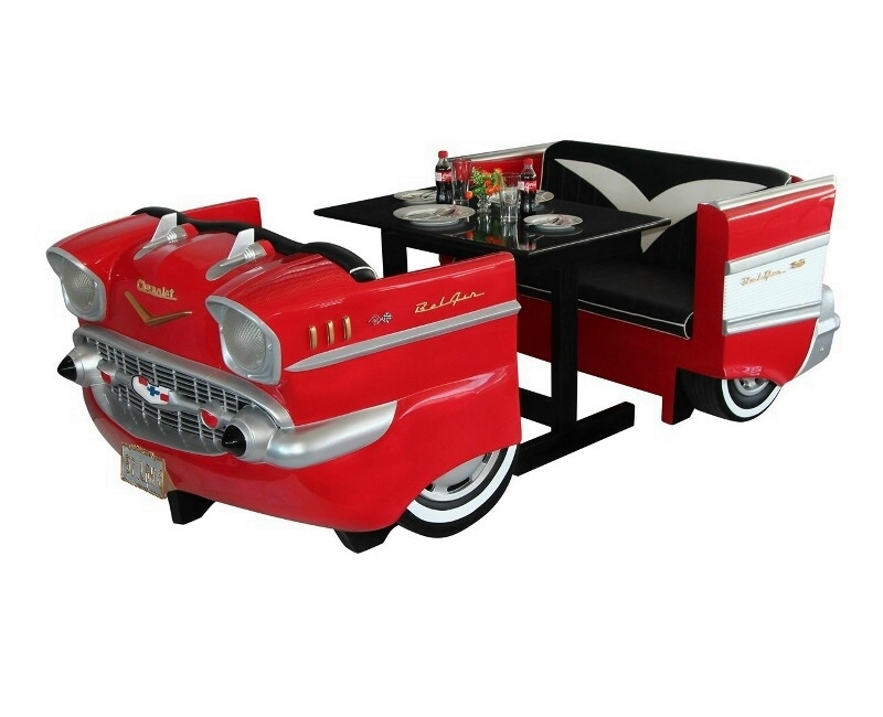 Vintage Car Decor Restaurant Seating Set - Custom Made