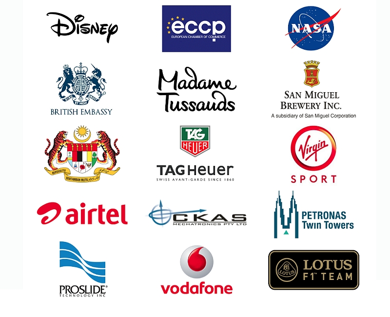 Clients For Custom Made 3D Fiberglass Projects & Products