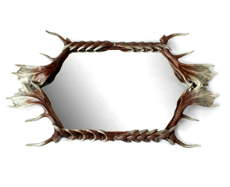 Antler Horn Wall Mirror